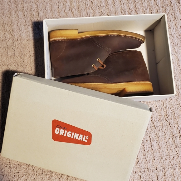Clark's Originals Desert Boot - Beeswax - Picture 1 of 6